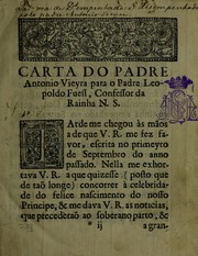 Cover of: [Palavra de Deos empenhada, e desempenhada: empenhada no sermam das exequias da rainha n.s. Dona Maria Francisca Isabel de Saboya : desempanhada no sermam deacçam de graças pelo nascimento do principe D. Joaõ primogenito de SS. Magestade, que Deos guarde