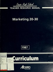 Cover of: Marketing 20-30: teacher's manual