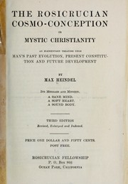 Cover of: The Rosicrucian cosmo-conception