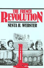 Cover of: The French Revolution by Webster, Nesta H.