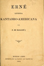Cover of: Erné: leyenda kantabro-americana