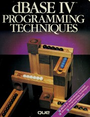 Cover of: dBase IV programming techniques