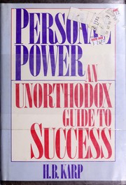 Cover of: Personal power