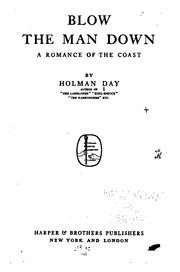 Cover of: Blow the man down: a romance of the coast