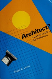 Cover of: Architect? by Roger K. Lewis