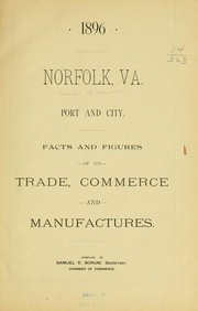 Cover of: 1896. by Norfolk Chamber of Commerce.