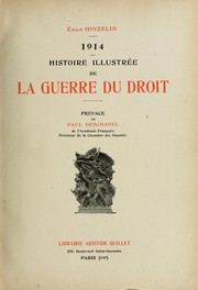 Cover of: 1914: histoire illustrée de la guerre du droit