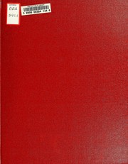 Cover of: 1988-1989 work program and budget