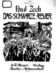 Cover of: Das schwarze Revier