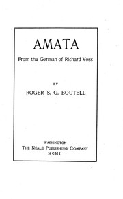 Cover of: Amata
