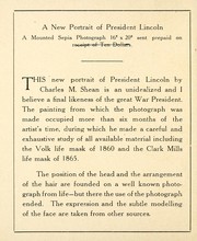 Abraham Lincoln, 1809-1865 by Mary I. Schaefer