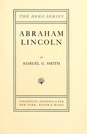 Cover of: Abraham Lincoln