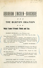 Abraham Lincoln, brochure