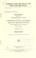 Cover of: Accession of China and Taiwan to the World Trade Organization