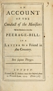 Cover of: An account of the late proceedings of the dissenting ministers at Salters-Hall: occasioned by the differences amongst their brethren in the country ... in a letter to the Revd. Dr. Gale