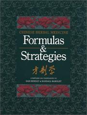 Chinese herbal medicine by Dan Bensky