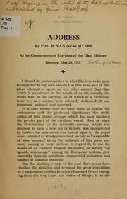 Cover of: Address