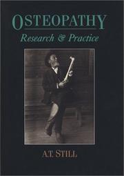 Cover of: Osteopathy by Andrew T. Still
