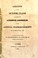 Cover of: Address to the senior class and before the audience assembled at the annual commencement on the 28th of June, 1827