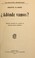 Cover of: Adónde vamos?  Reedición precedida por un éstudio de Nicolás Besio Moreno