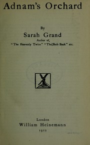 Cover of: Adnam's orchard