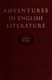 Cover of: Adventures in English Literature -- Laureate Edition