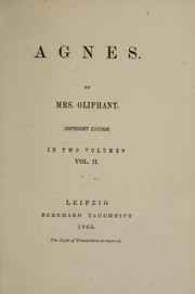 Cover of: Agnes