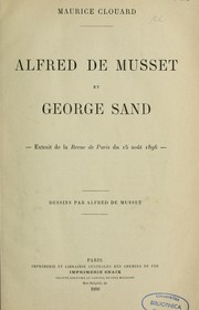 Cover of: Alfred de Musset et George Sand