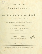 Cover of: Allgemeine Encyclopädie der Wissenschaften und Künste in alphabetischer Folge von genannten Schriftstellern