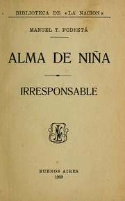 Cover of: Alma de niña: Irresponsable
