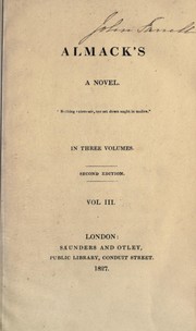 Cover of: Almack's, a novel by Marianne Spencer (Stanhope) Hudson