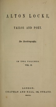Cover of: Alton Locke, tailor and poet by Charles Kingsley