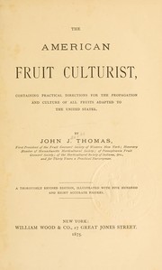 Cover of: The American fruit culturist