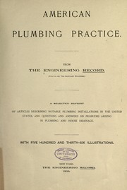 American plumbing practice
