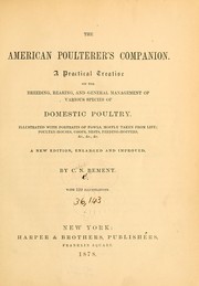 Cover of: The American poulterer's companion