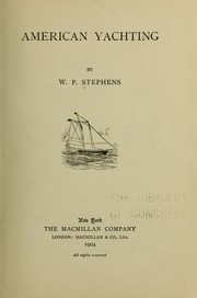 Cover of: American yachting by William Picard Stephens