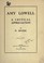 Cover of: Amy Lowell, a critical appreciation