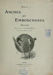 Cover of: Anches et embouchures: album inédit