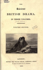Cover of: The ancient British drama by Robert Dodsley