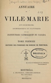 Cover of: Annuaire de Ville-Marie