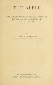 Cover of: The apple | Albert E. Wilkinson