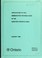 Cover of: Application of soil remediation technologies in the Greater Toronto Area (GTA).