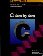 Cover of: C: Step-by-Step by Mitchell Waite