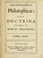 Cover of: Archaelogiae philosophicae