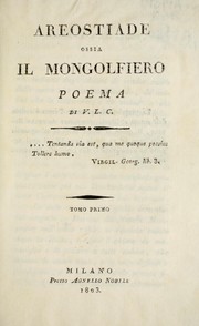 Cover of: Areostiade: ossia Il mongolfiero