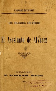 Cover of: El asesinato de Alvarez