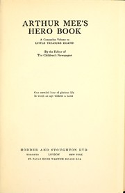 Cover of: Arthur Mee's hero book: a companion volume to Little Treasure Island