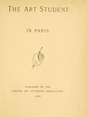 Cover of: The art student in Paris