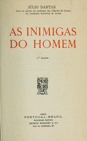 Cover of: As inimigas do homem