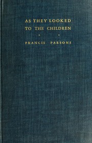 Cover of: As they looked to the children